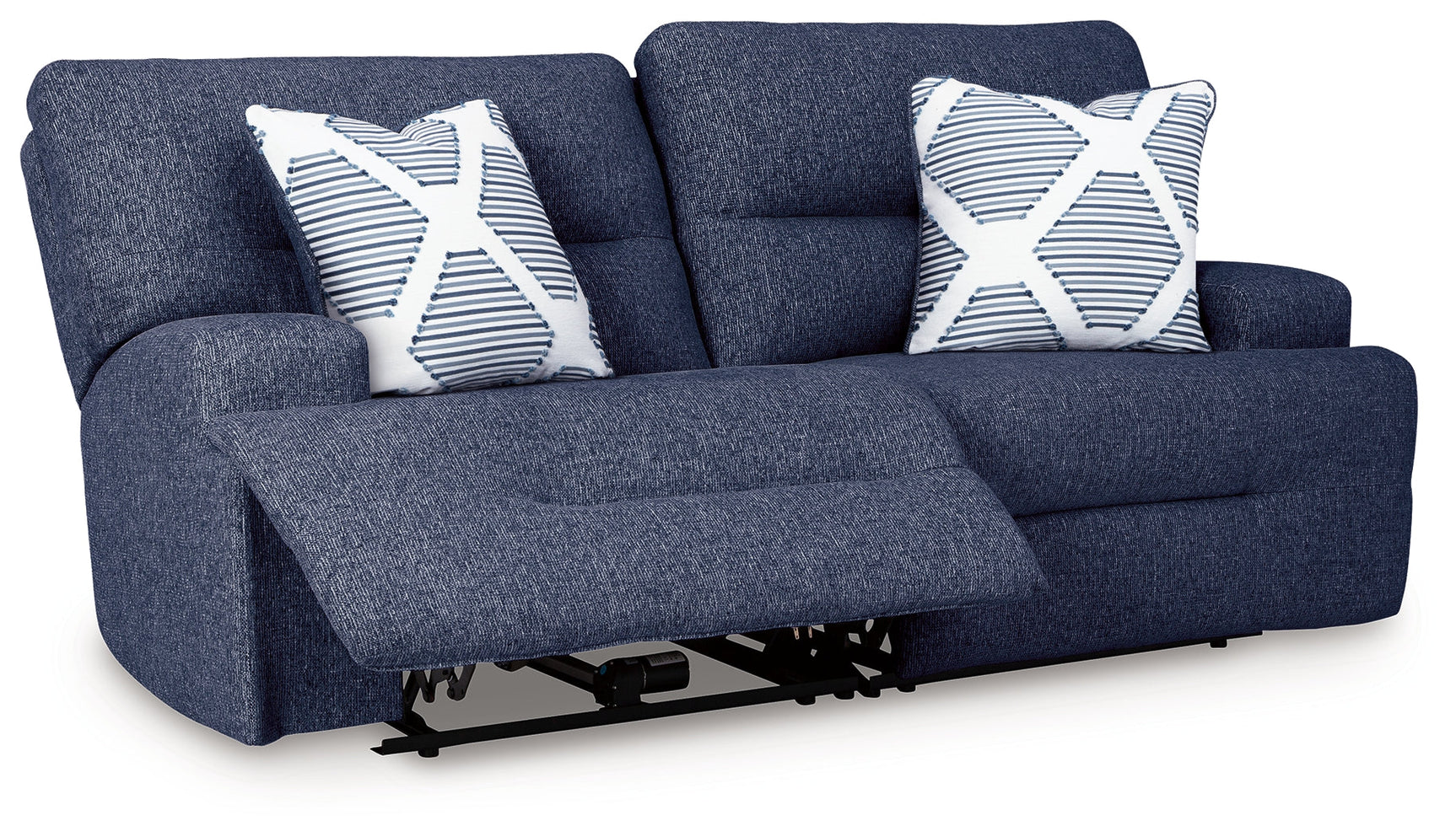 Acklen Place Navy 2-Piece Power Reclining Sectional (Online Special Price) - Ornate Home