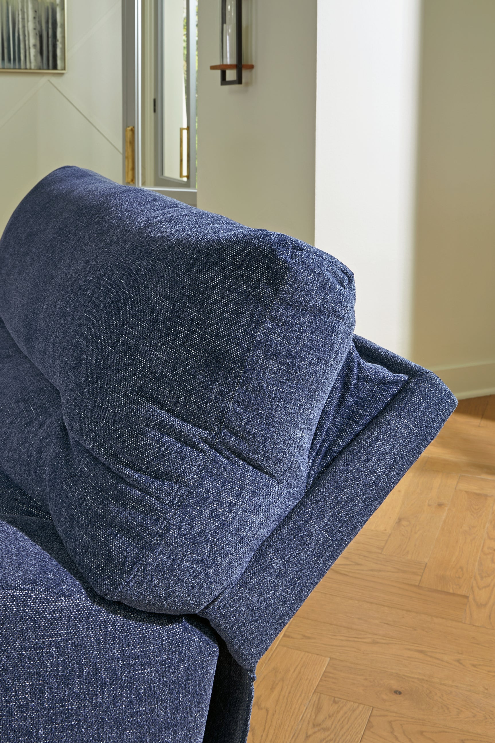 Acklen Place Navy 2-Piece Power Reclining Sectional - Ornate Home