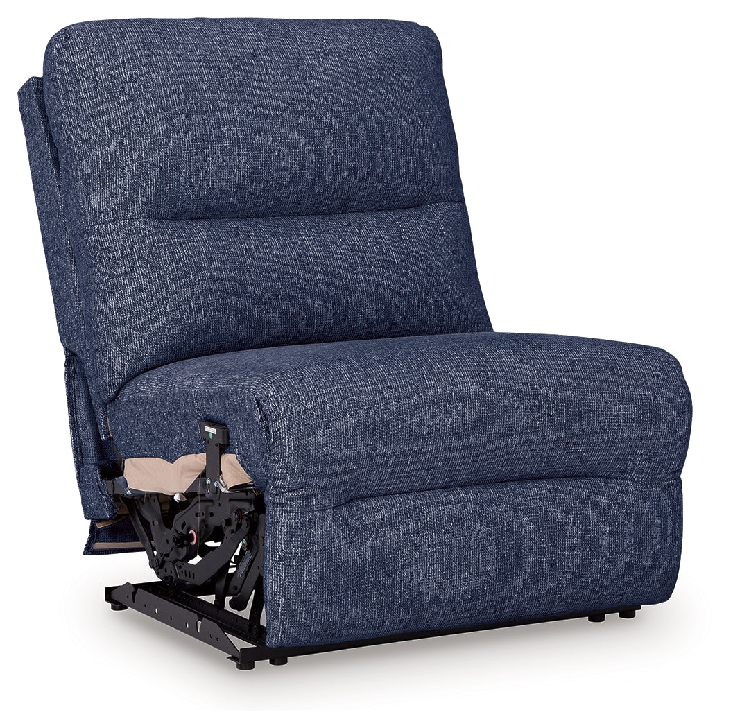 Acklen Place Navy 3-Piece Power Reclining Sectional (Online Special Price) - Ornate Home