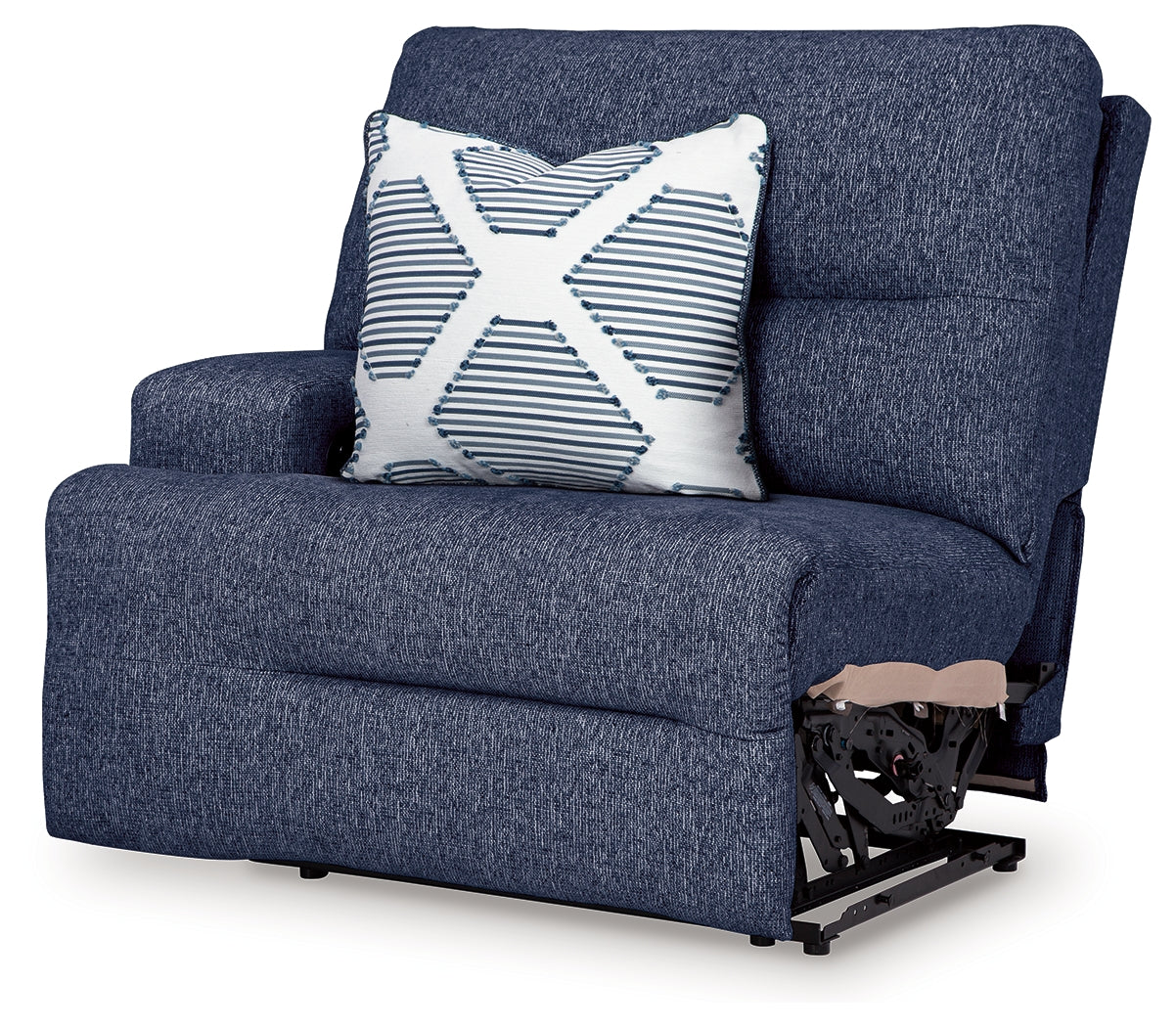 Acklen Place Navy 3-Piece Power Reclining Sectional (Online Special Price) - Ornate Home