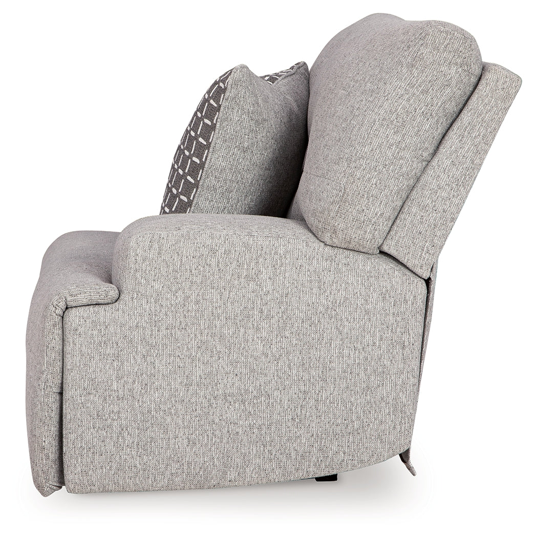 Acklen Place Pewter 6-Piece Power Reclining Sectional (Online Special Price) - Ornate Home
