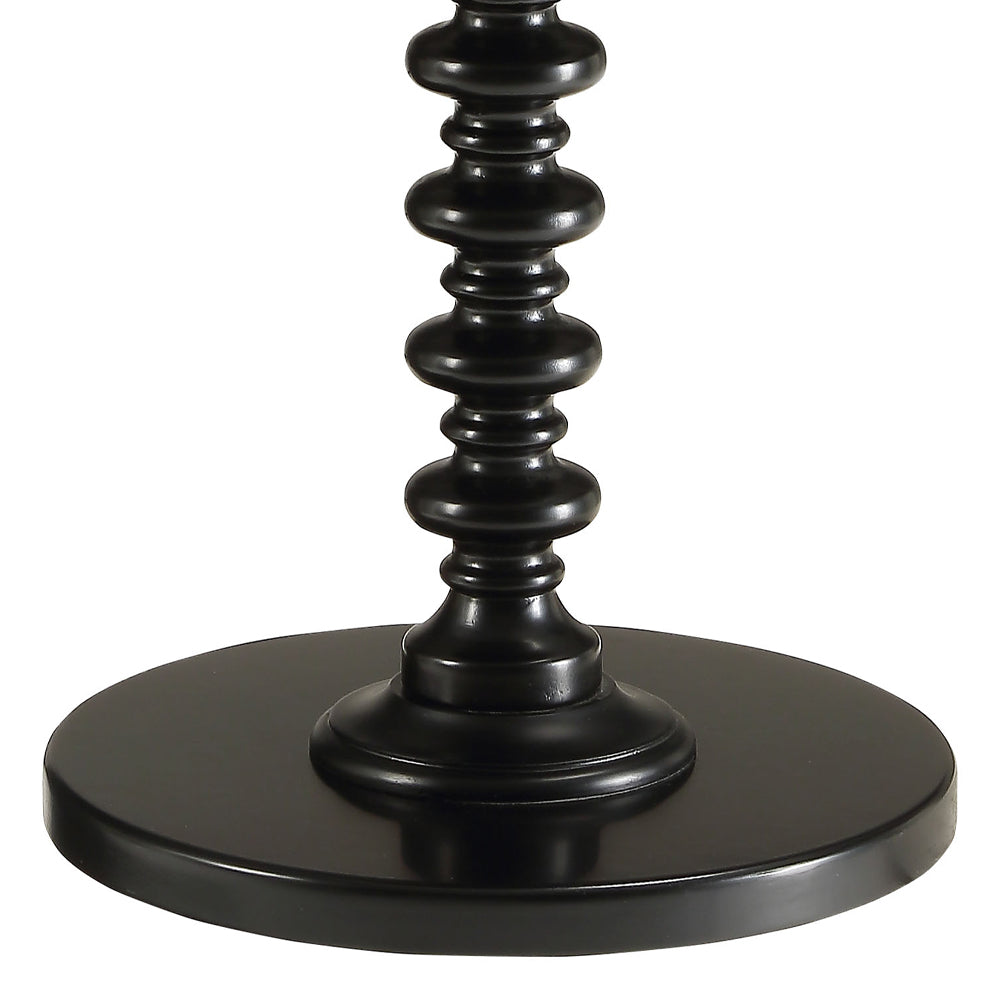 Acton Black Accent Table - Ornate Home