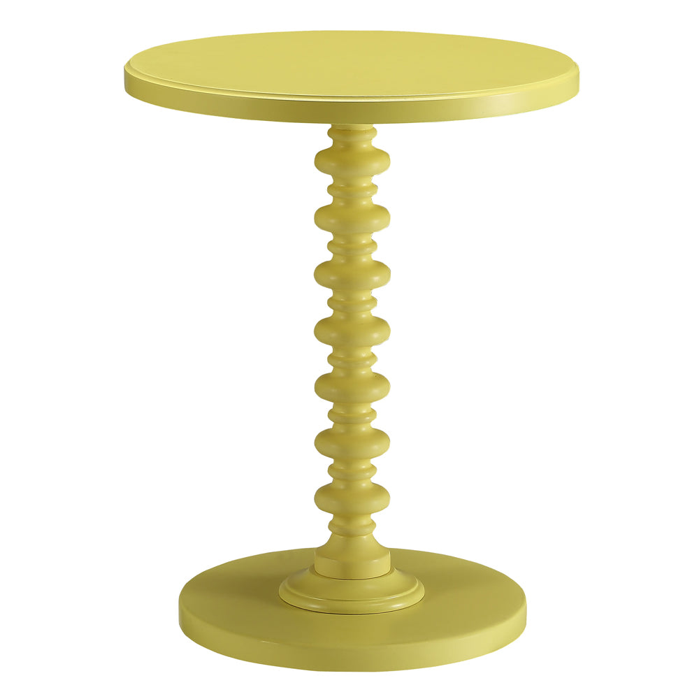Acton Yellow Accent Table - Ornate Home