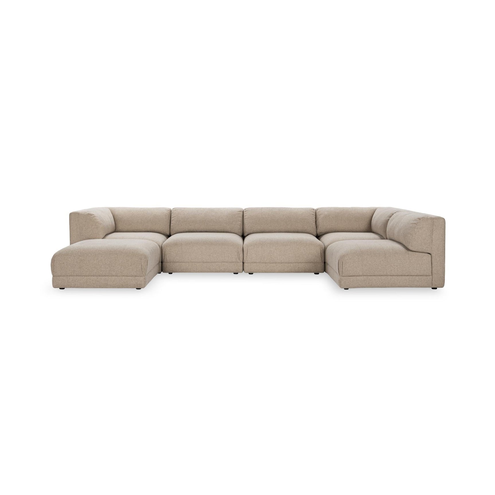 Adalynne Buttermilk 6 Piece Sectional - Ornate Home