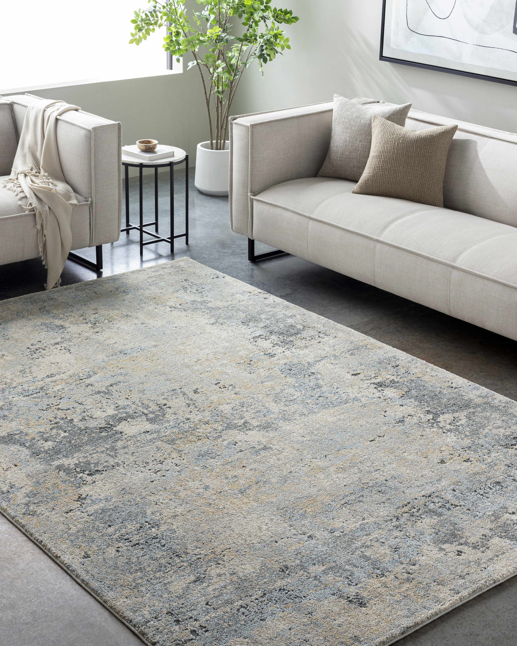 Adamma Thick Luxe Rug - Ornate Home
