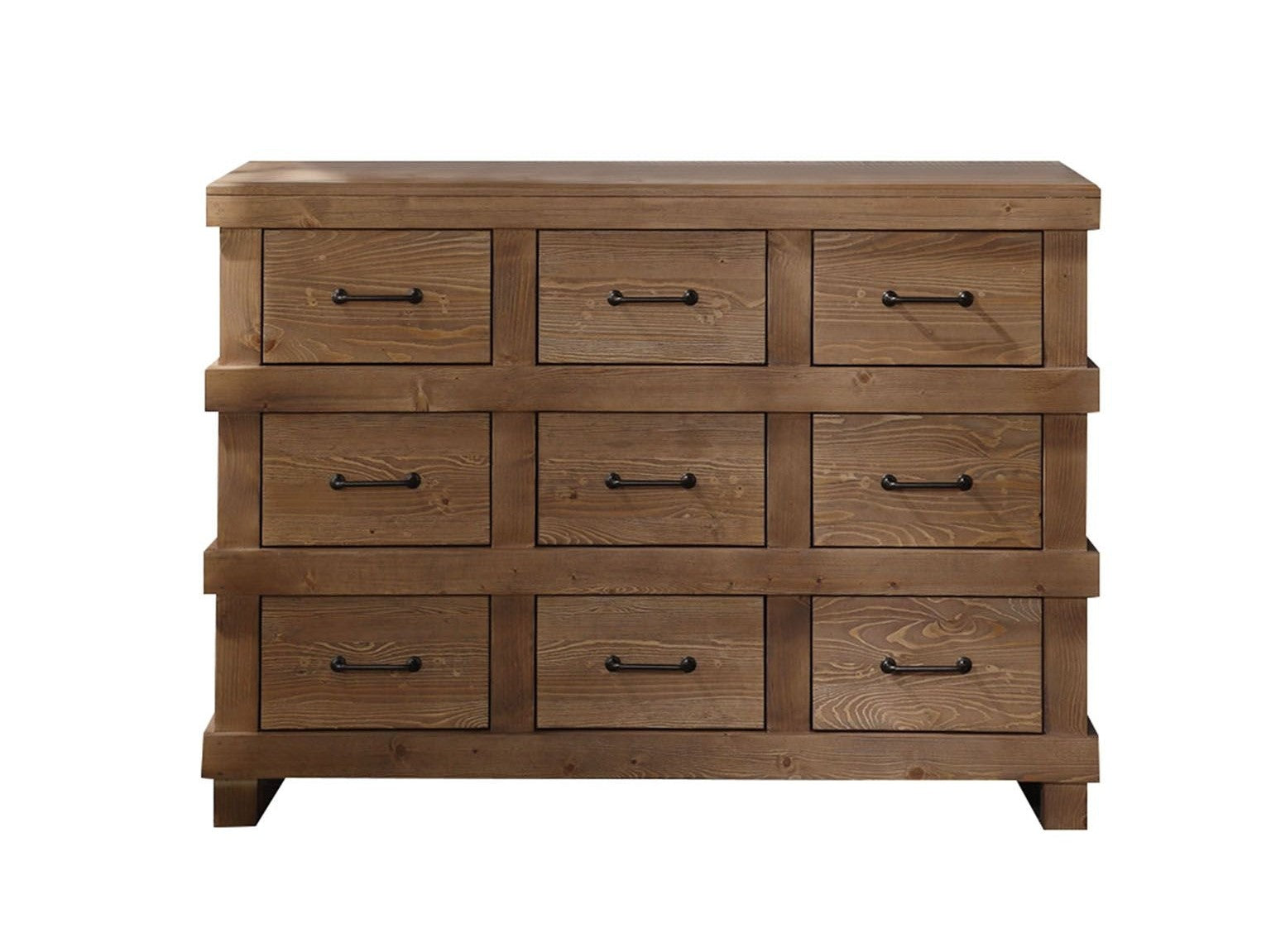 Adams Antique Oak Dresser - Ornate Home