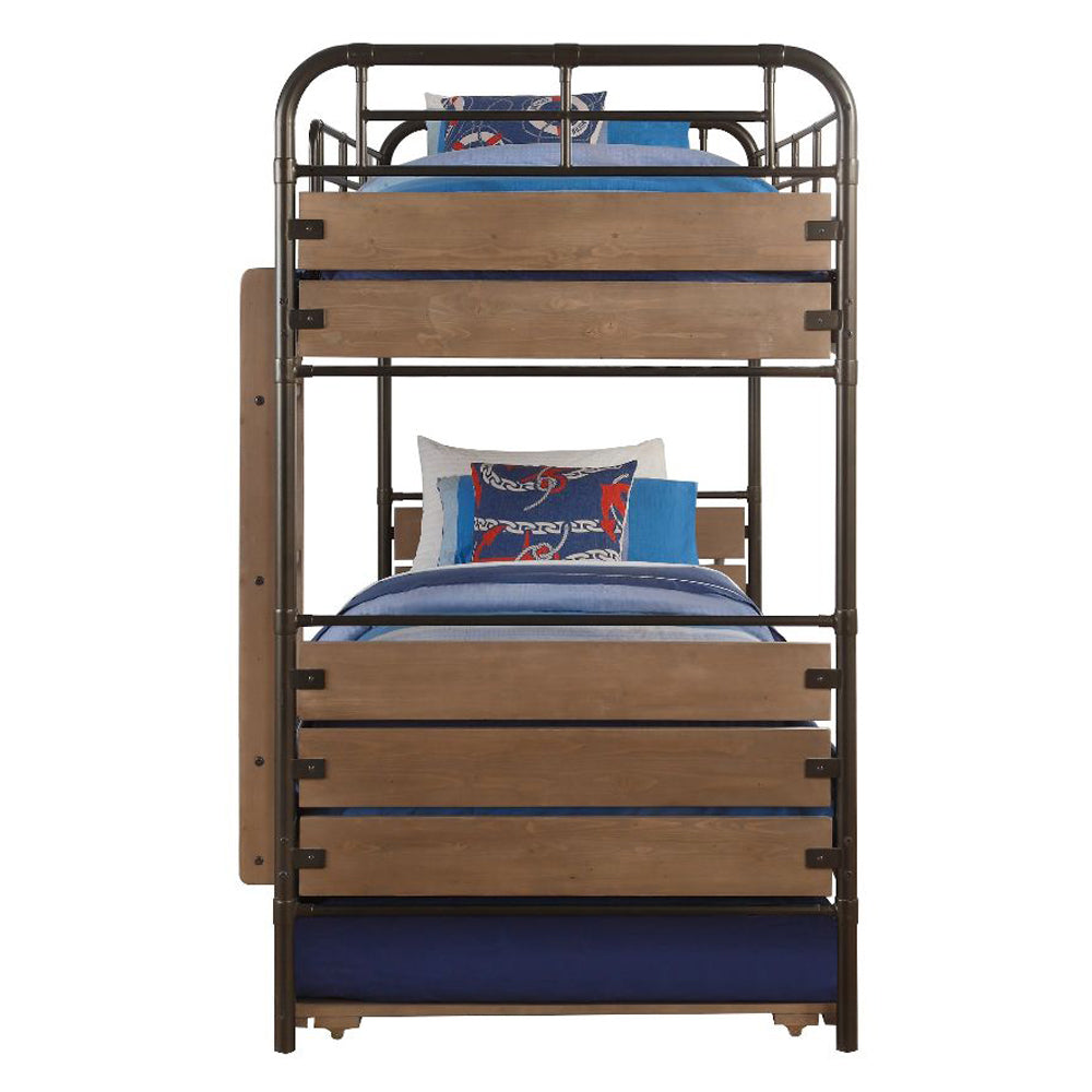 Adams Twin/Twin Bunk Bed & Trundle - Ornate Home