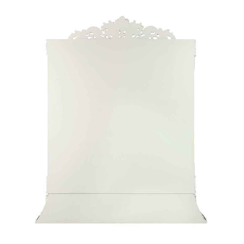 Adara Antique White Curio - Ornate Home