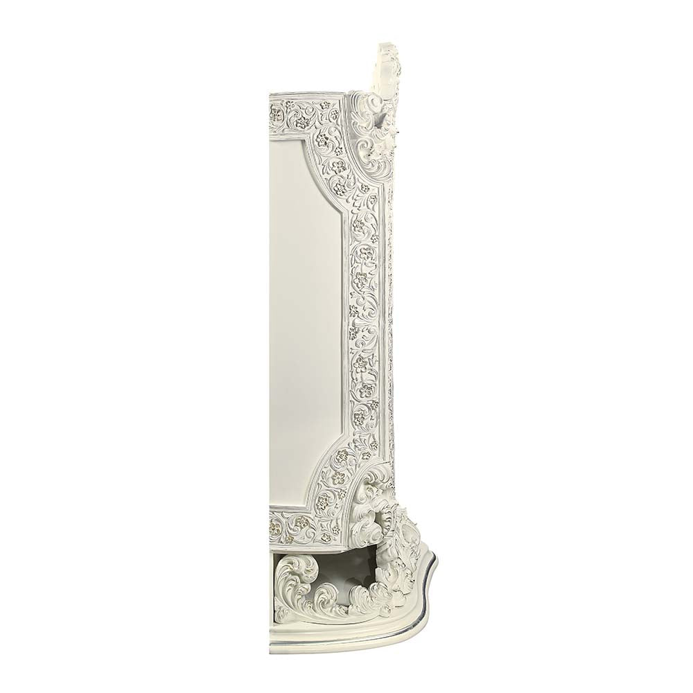 Adara Antique White Curio - Ornate Home