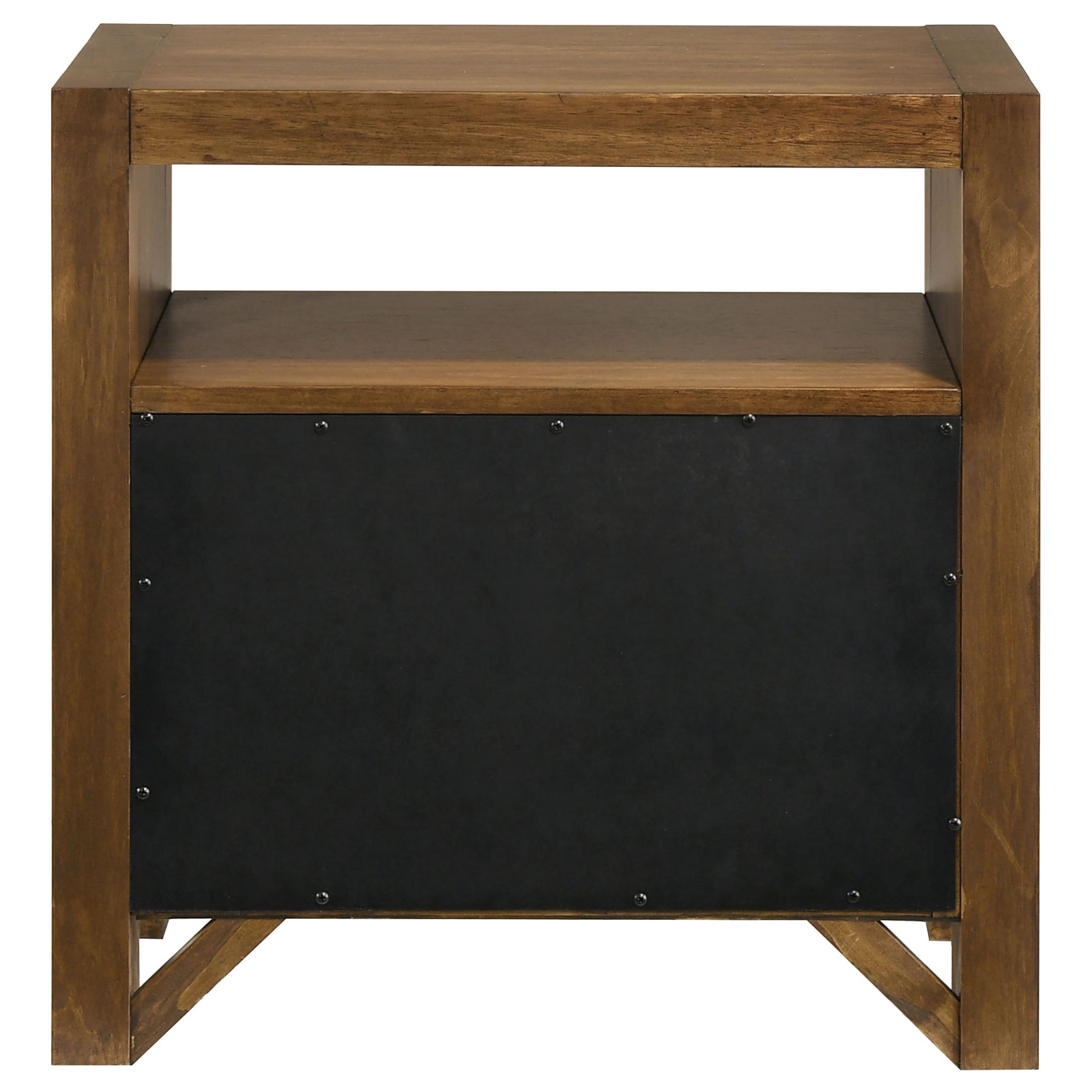 Adderley Warm Brown 2-drawer Nightstand Bedside Table - Ornate Home