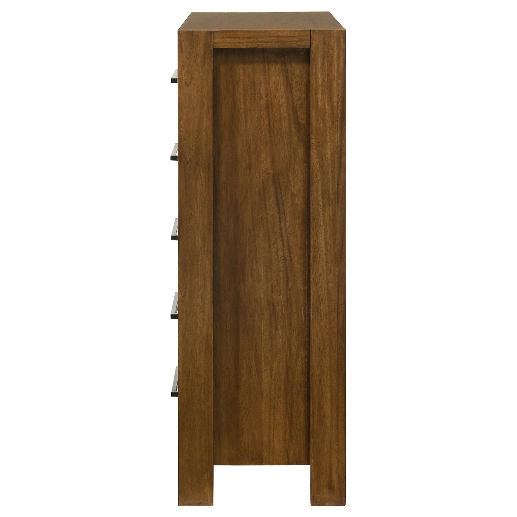 Adderley Warm Brown 5-drawer Bedroom Chest of Drawers - Ornate Home