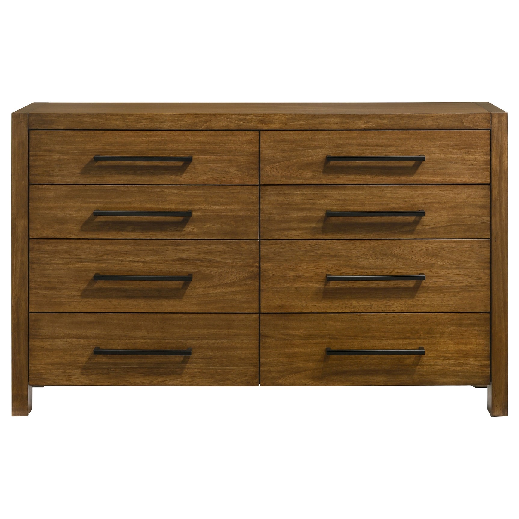 Adderley Warm Brown 8-drawer Bedroom Dresser Cabinet - Ornate Home