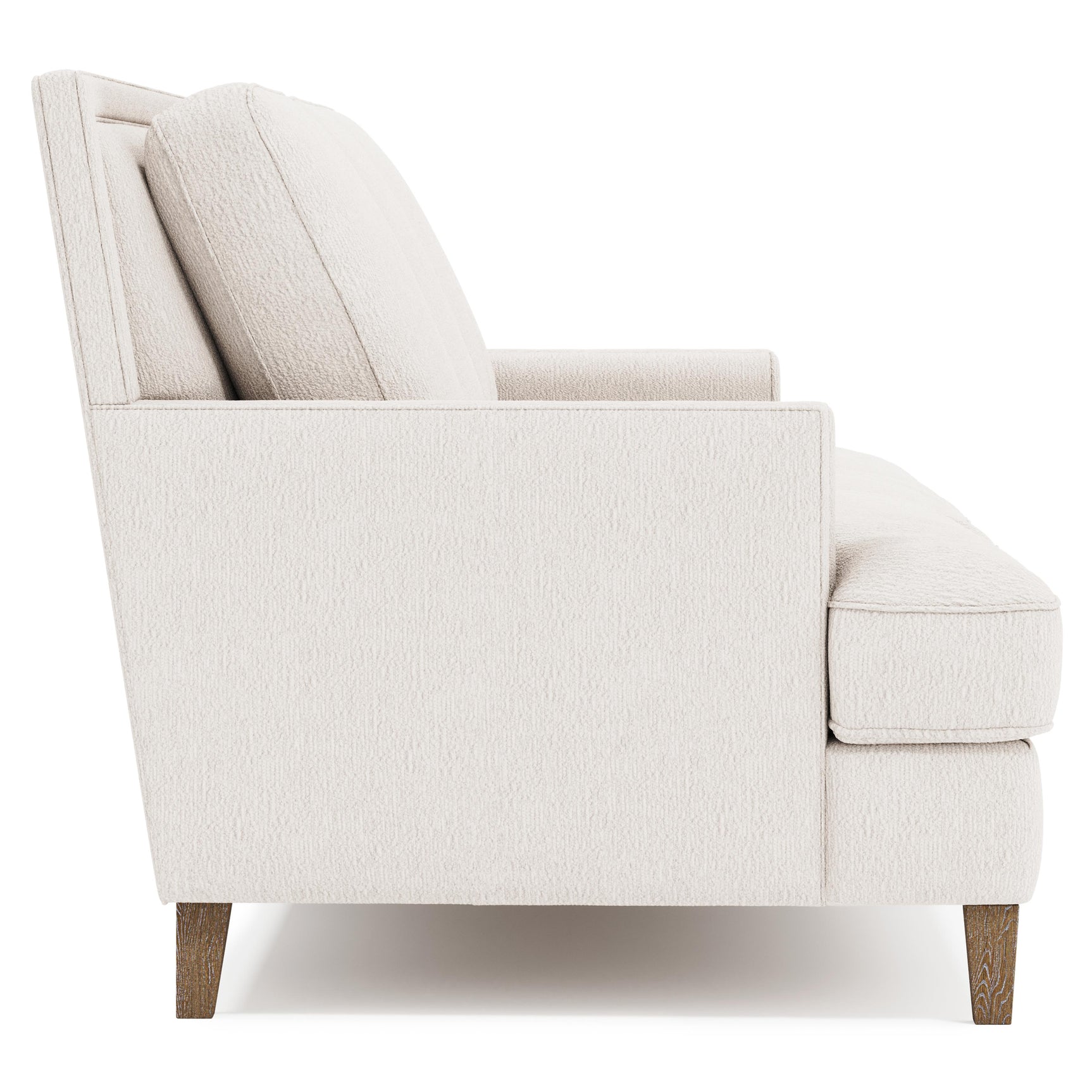 Addison Ivory Sofa Without Pillows - Ornate Home