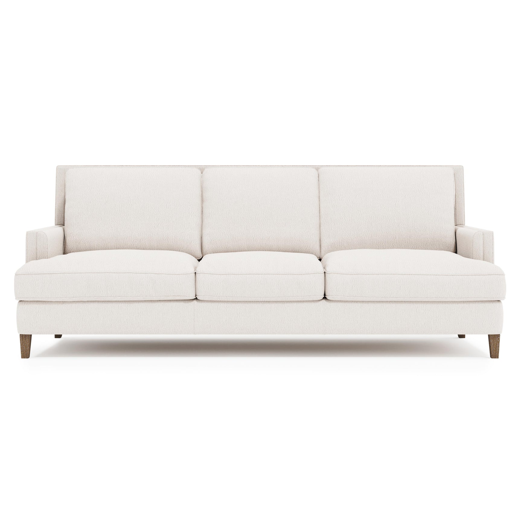Addison Ivory Sofa Without Pillows - Ornate Home