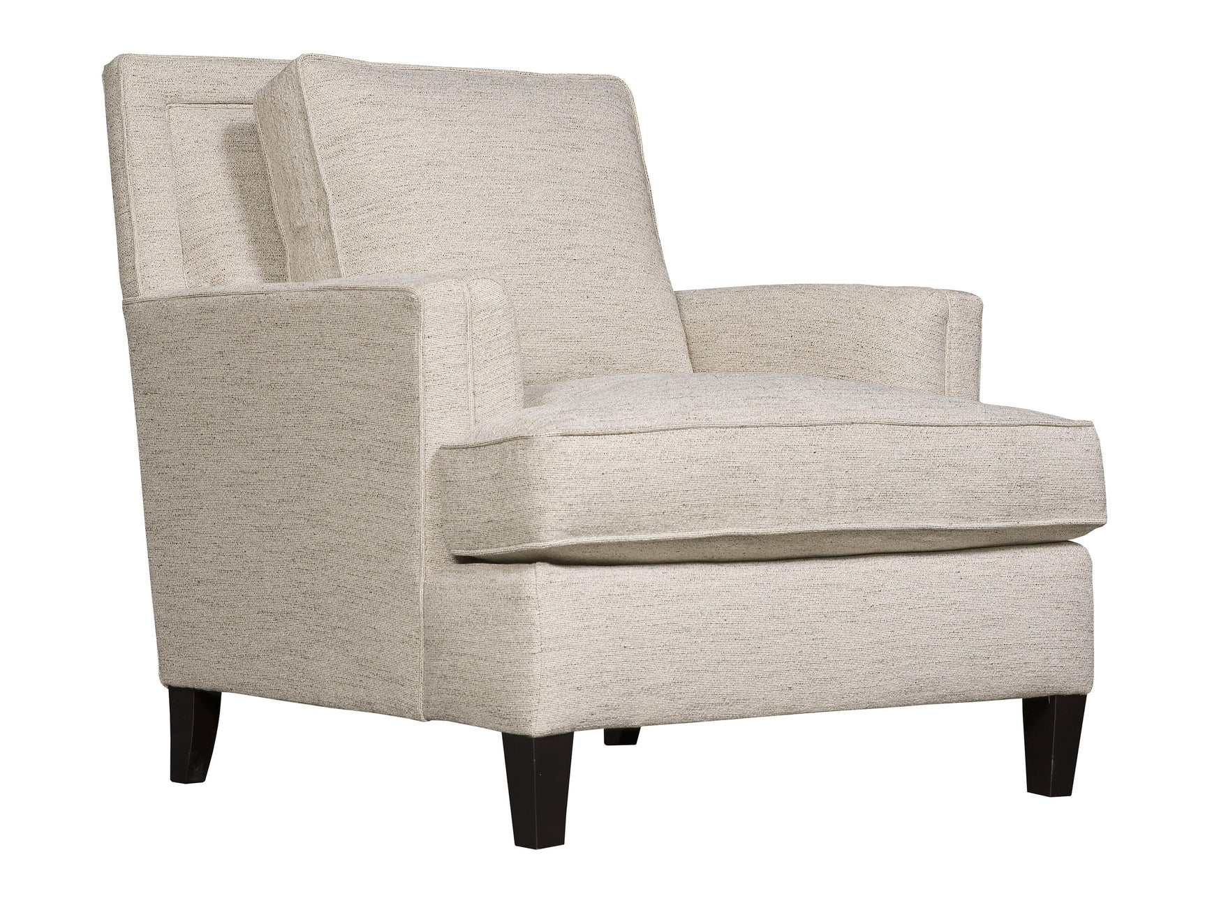 Addison White/Cream Fabric Chair - Ornate Home