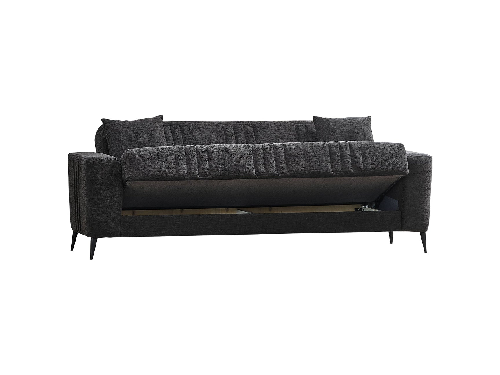 Adela Anthracite 3-pieces (Sofa & Loveseat & Chair) Living Room Set