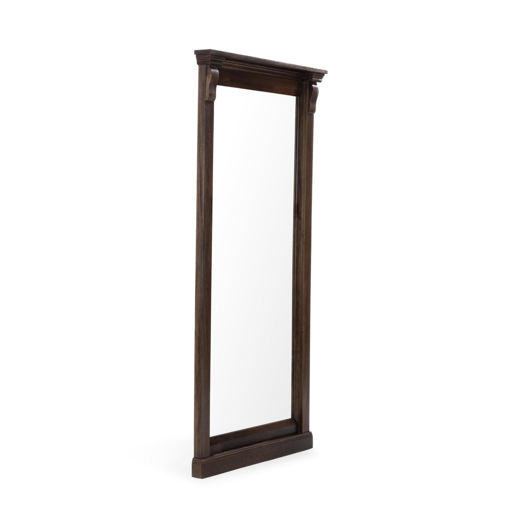 Adelaide Cocoa Brown Floor Mirror - Ornate Home