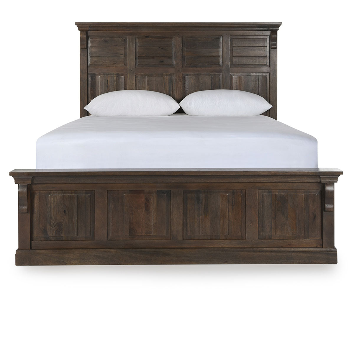 Adelaide Cocoa Brown Queen Bed - Ornate Home