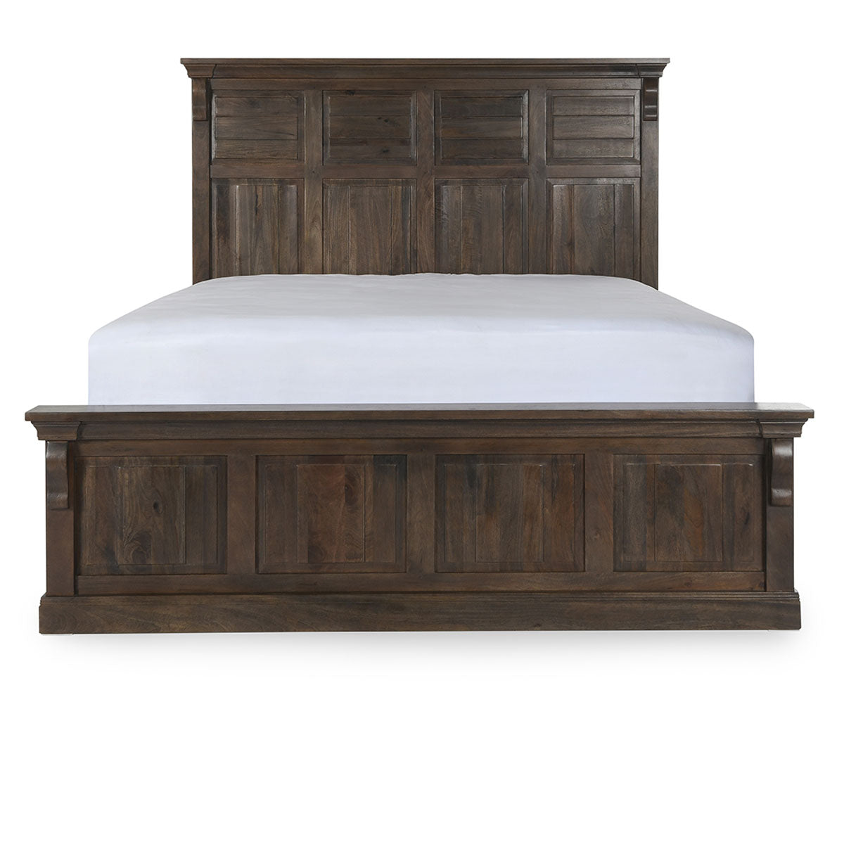 Adelaide Cocoa Brown Queen Bed - Ornate Home