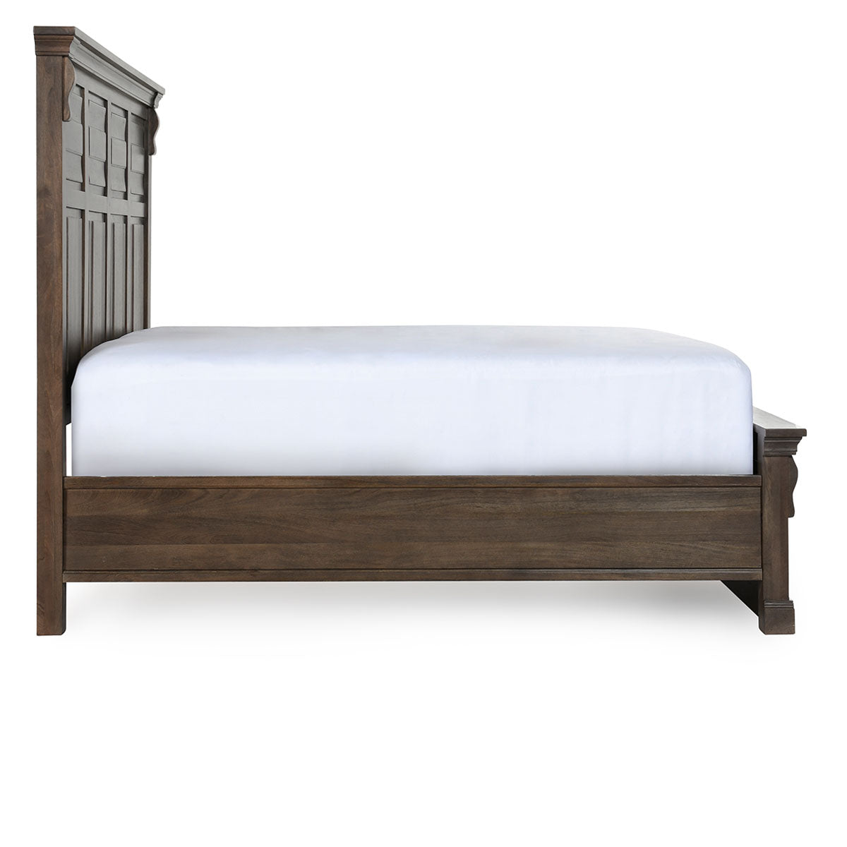 Adelaide Cocoa Brown Queen Bed - Ornate Home