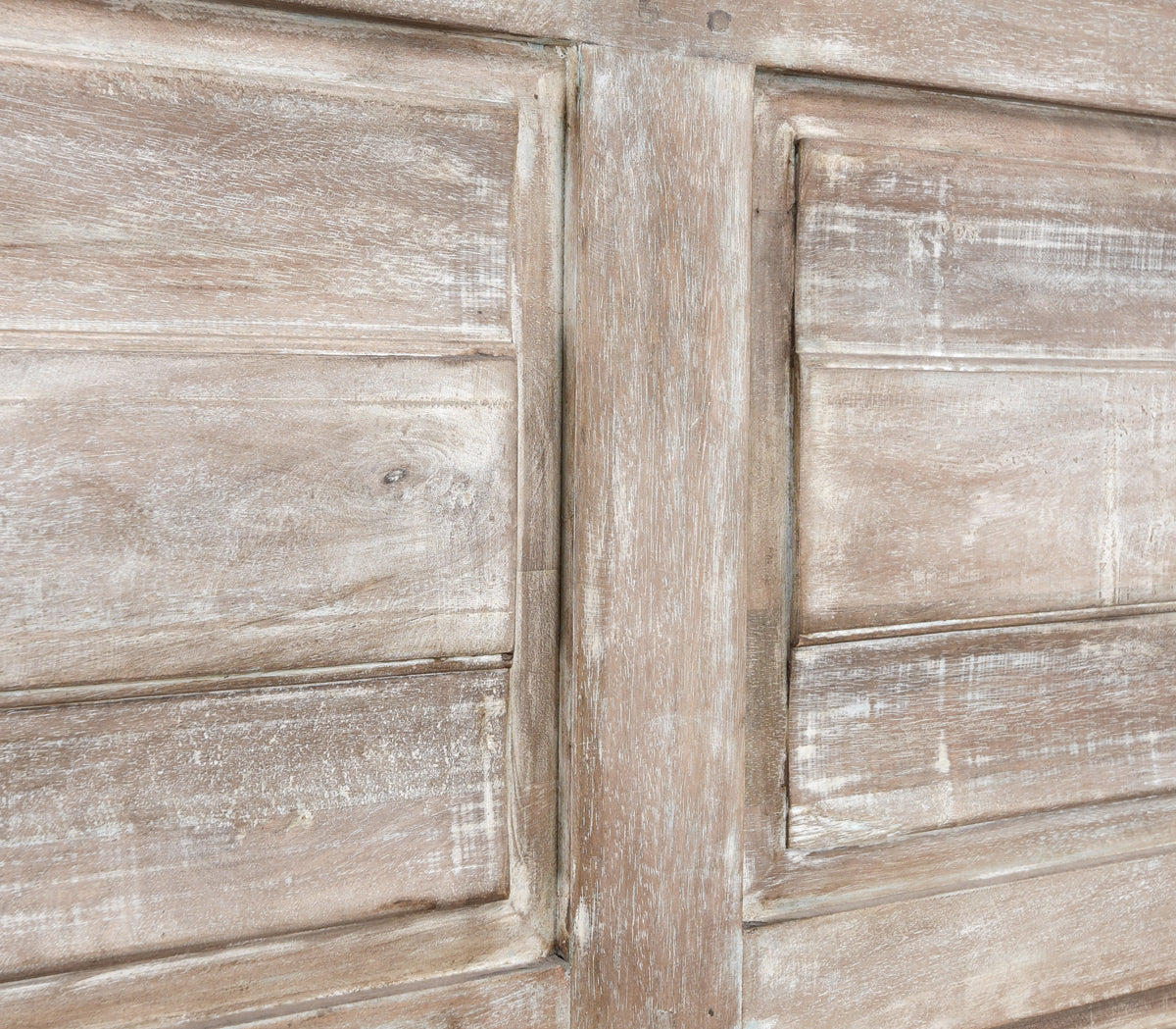 Adelaide Natural Whitewash Queen Bed - Ornate Home