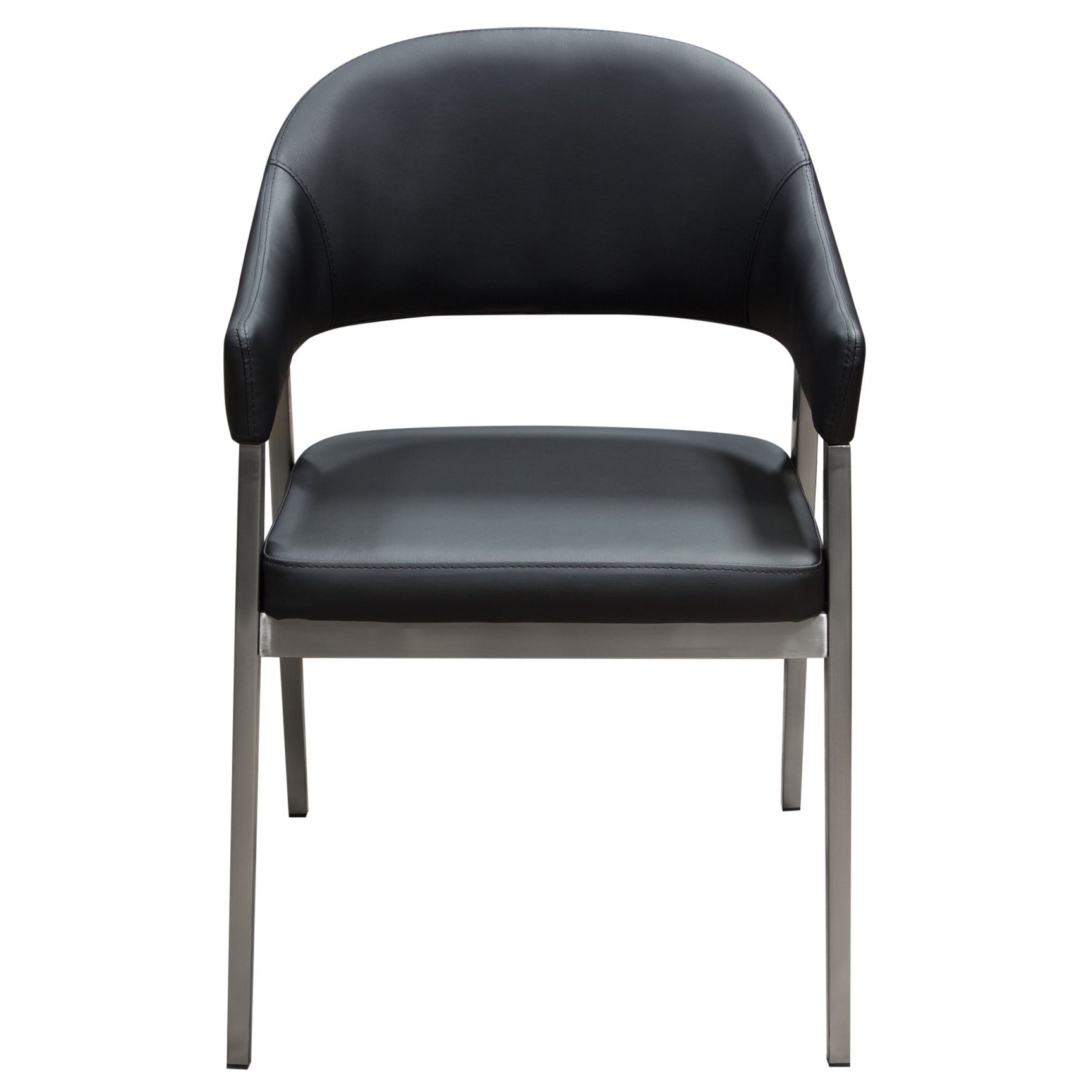 Adele Black Accent Chairs (Set of 2) - Ornate Home