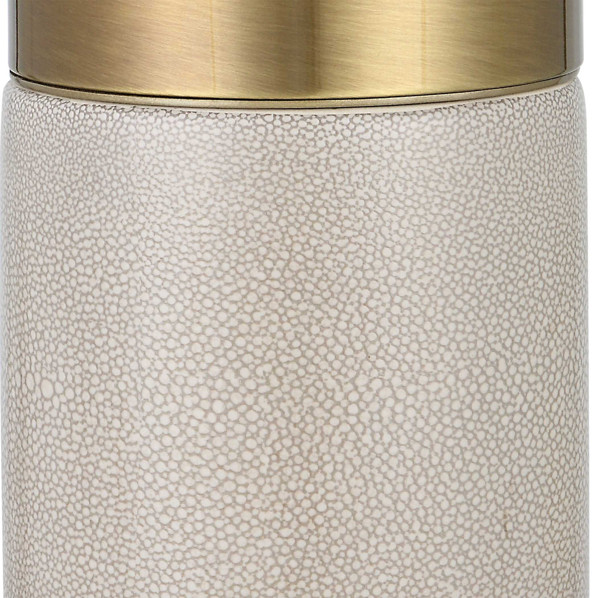 Adelia Ivory/Brass Table Lamp - Ornate Home