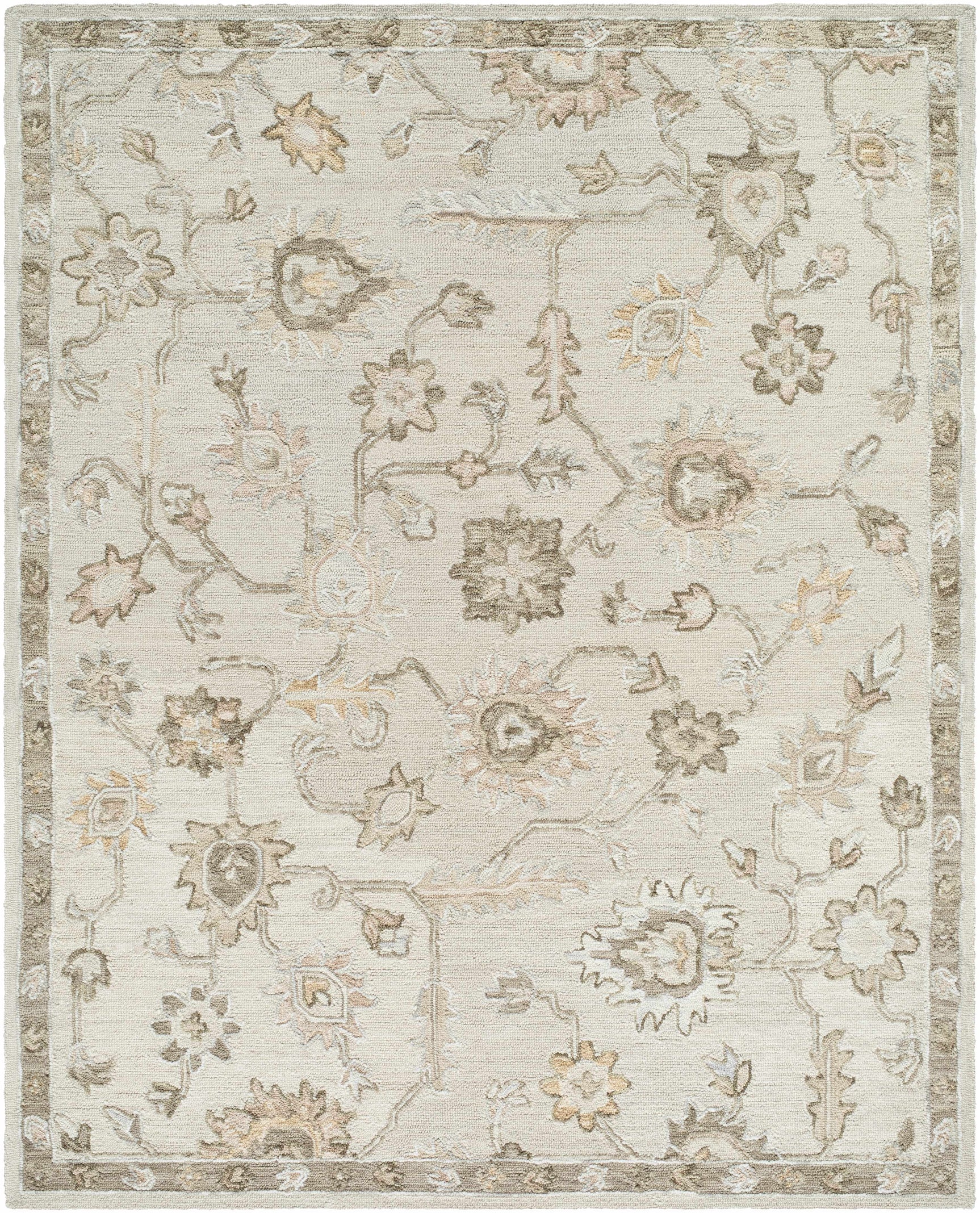 Adelle Tufted Oushak Area Rug - Ornate Home