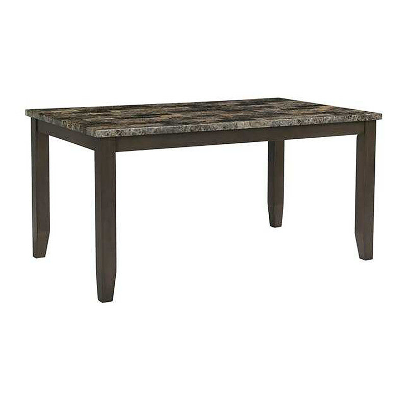 Adia Brown 7 Pc. Dinning Table Set - Ornate Home