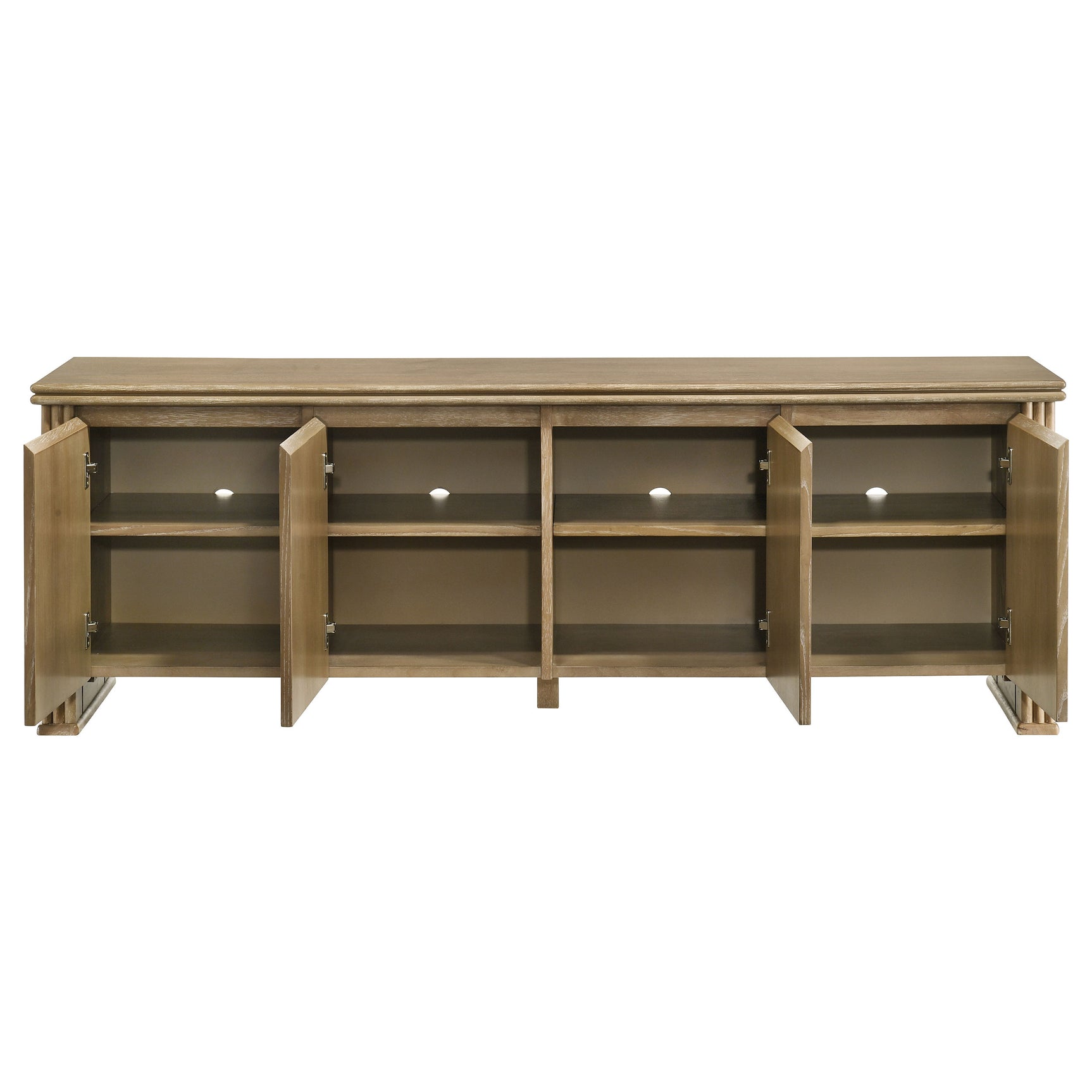 Adina Distressed Light Brown 70-inch TV Stand Media Console - Ornate Home