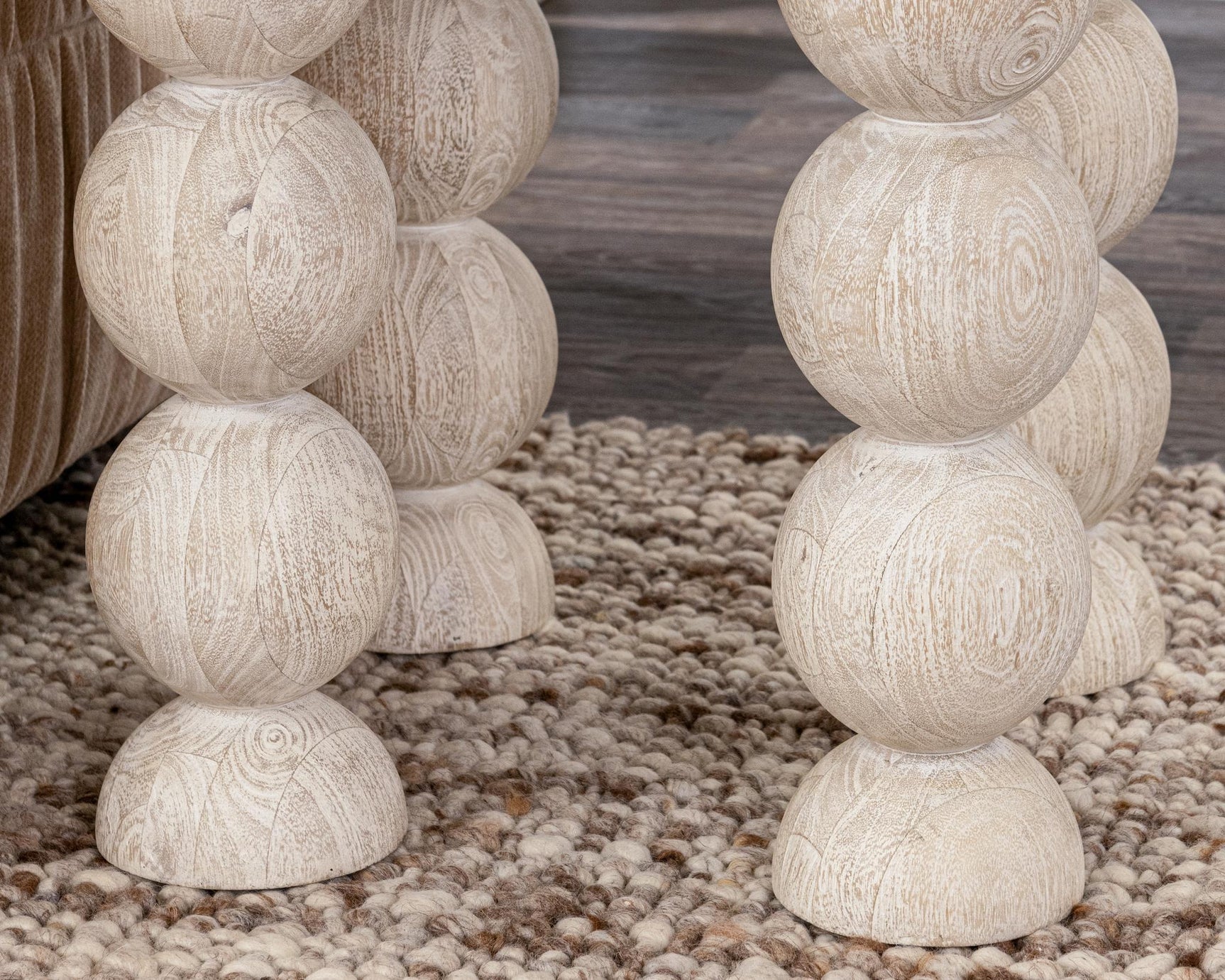 Adir Cream End Table - Ornate Home