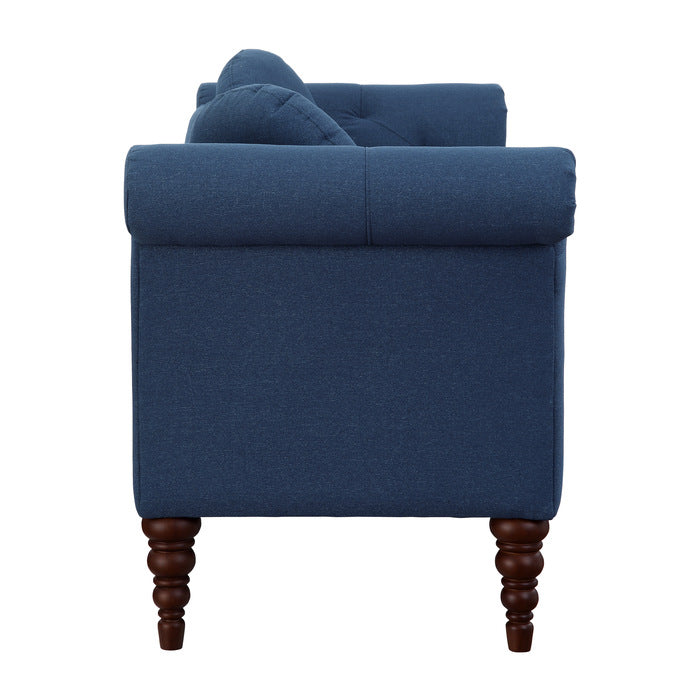 Adira Blue Settee - Ornate Home