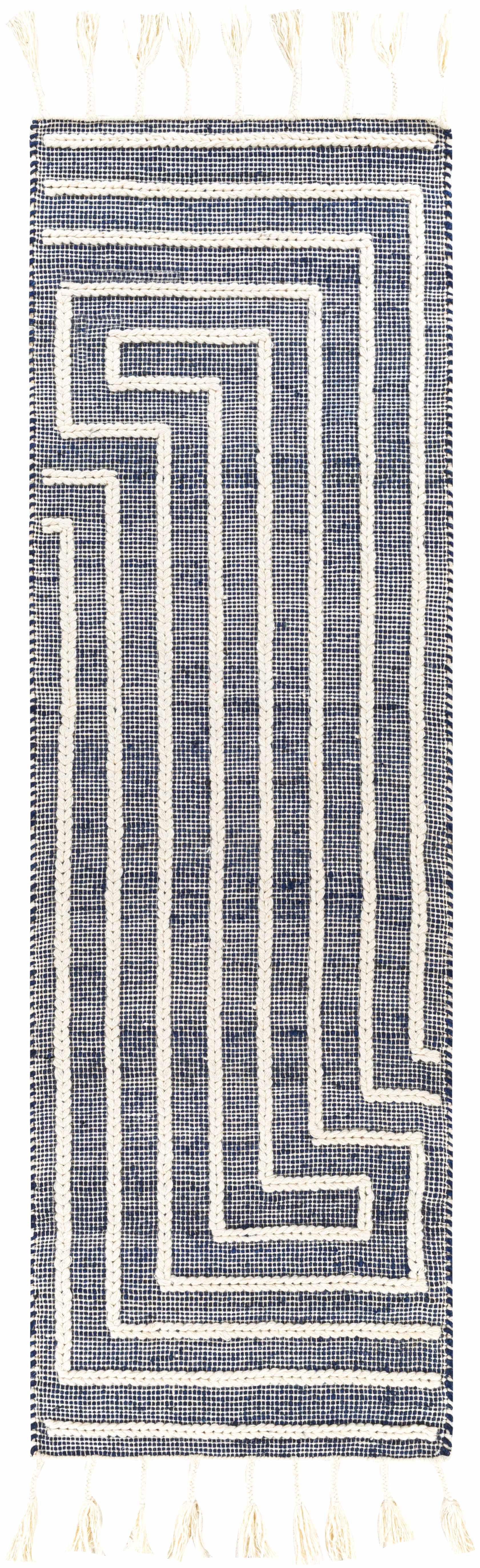 Aditya Tasseled Jute&Wool Carpet - Clearance - Ornate Home
