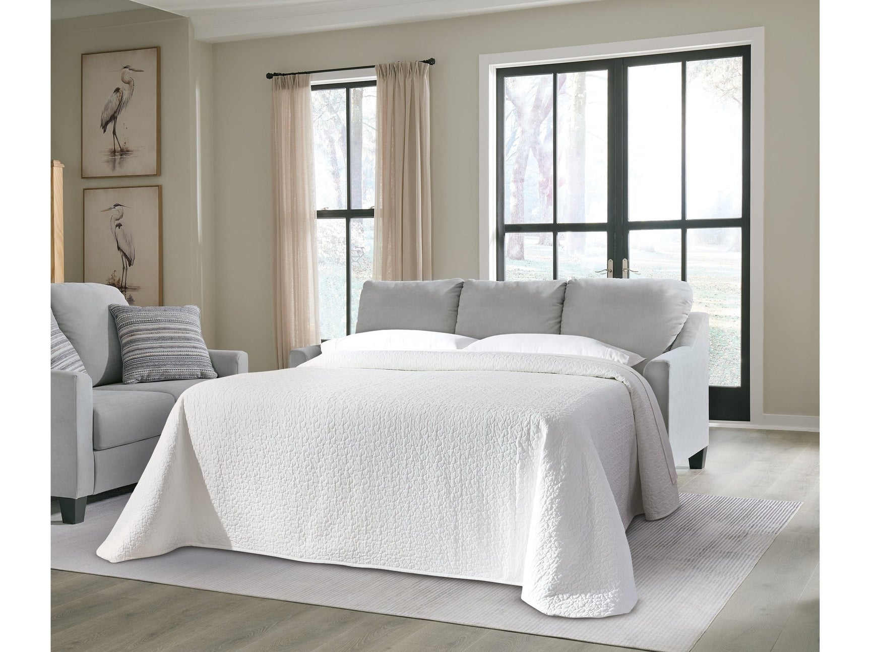 Adlai Gray Queen Sofa Sleeper - Ornate Home