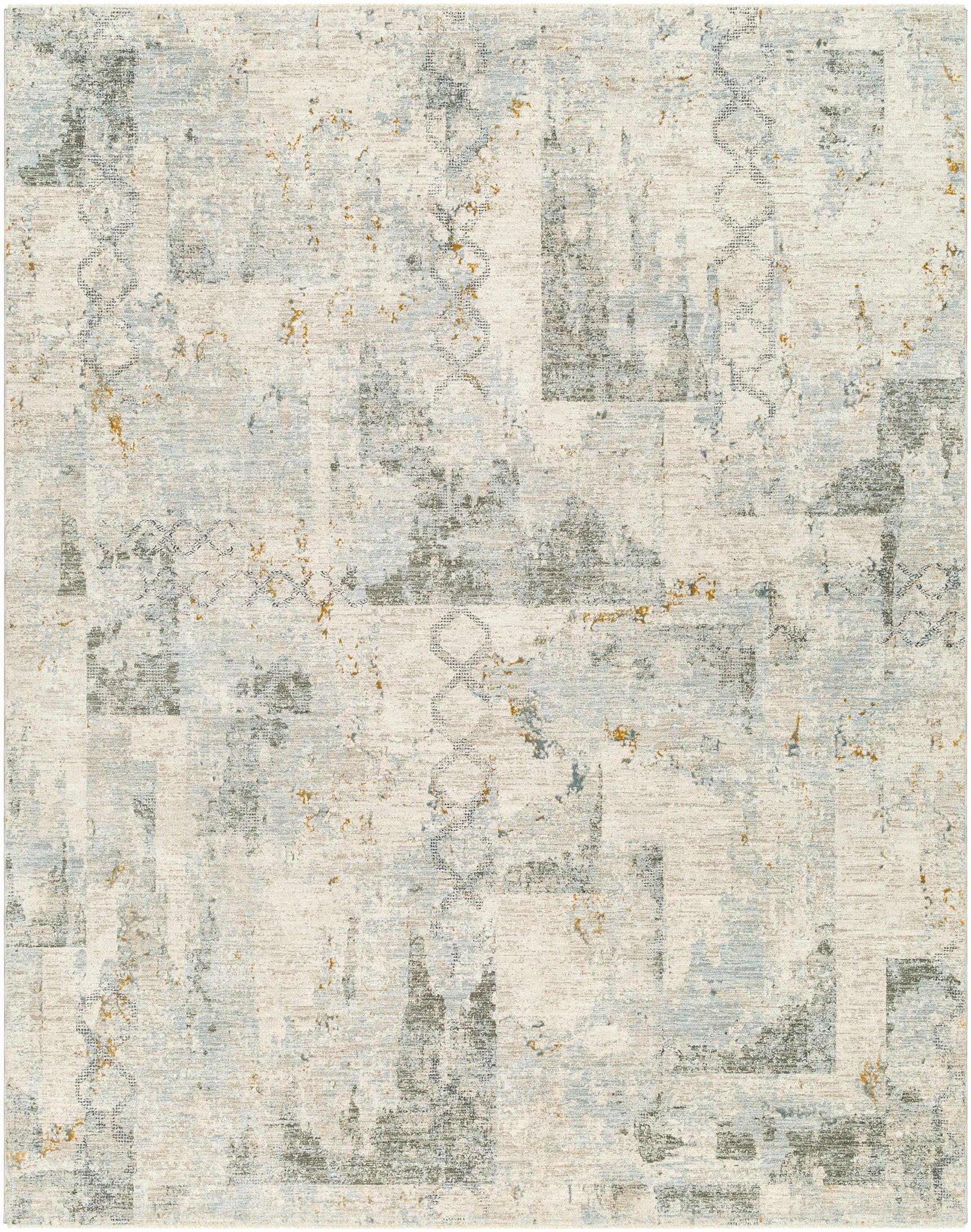 Adlai Textured Rug with Fringes - Ornate Home