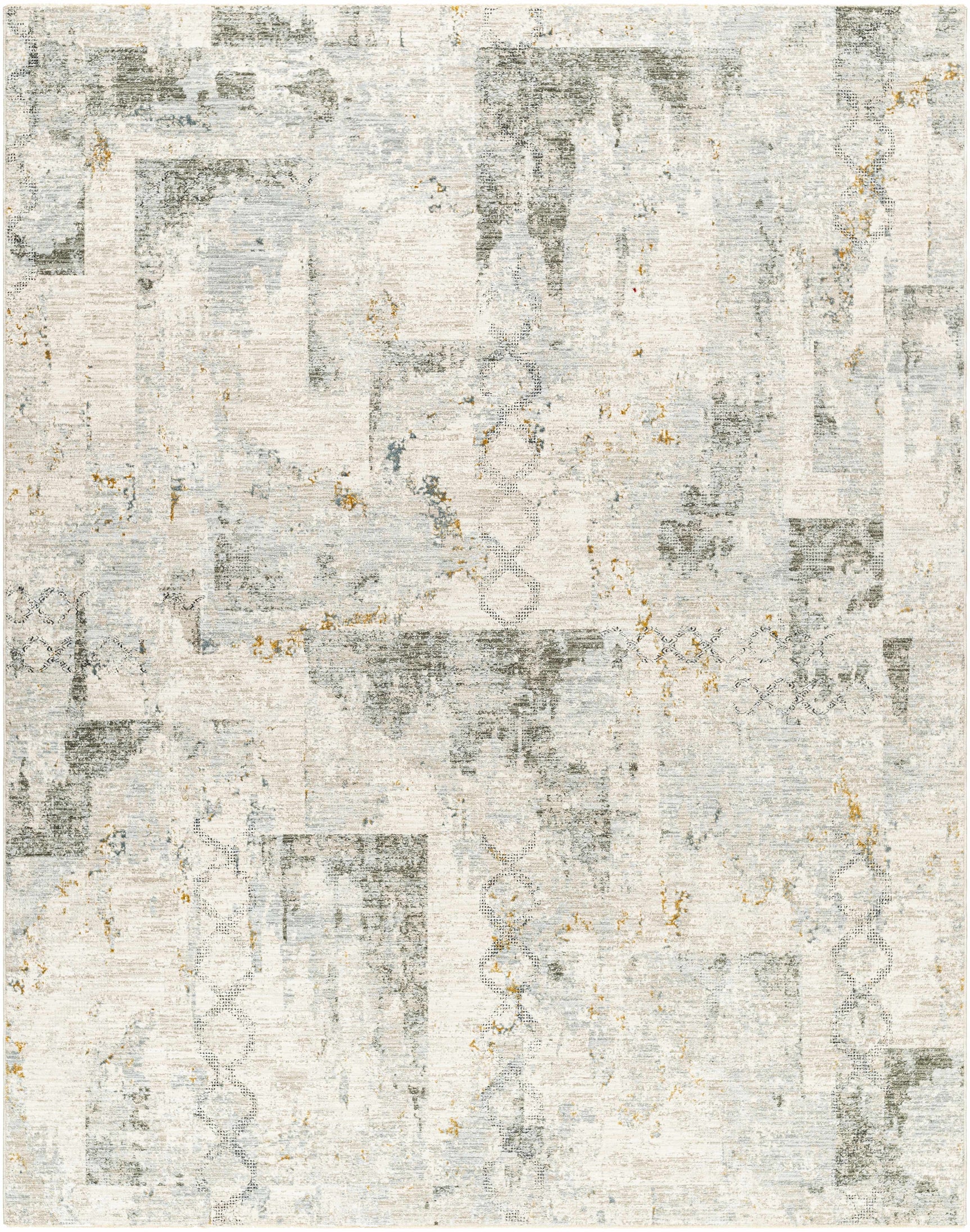 Adlai Textured Rug with Fringes - Ornate Home