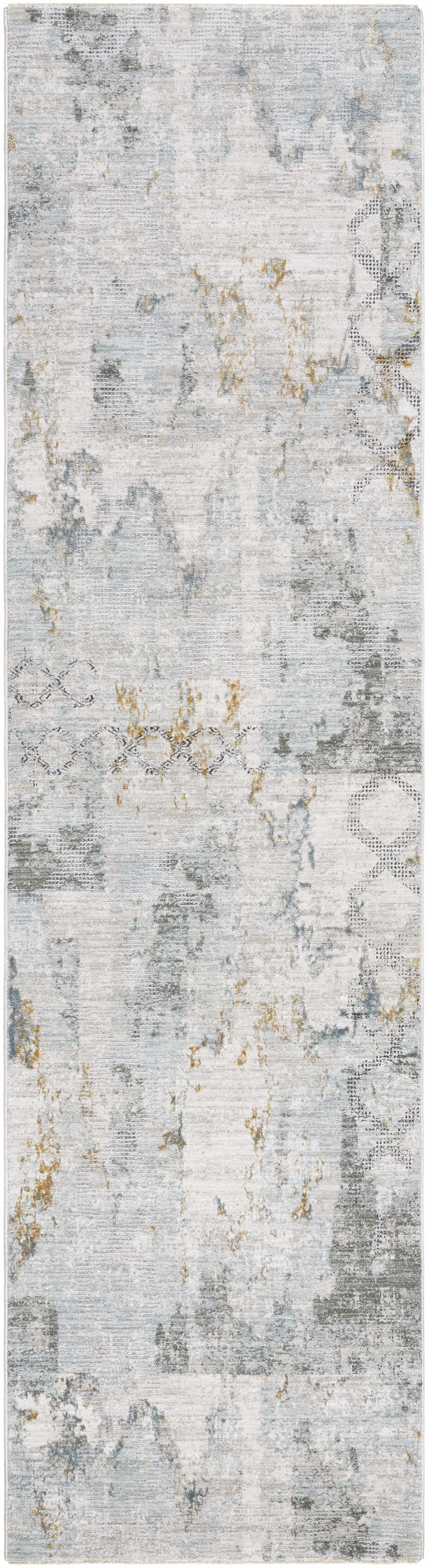 Adlai Textured Rug with Fringes - Ornate Home