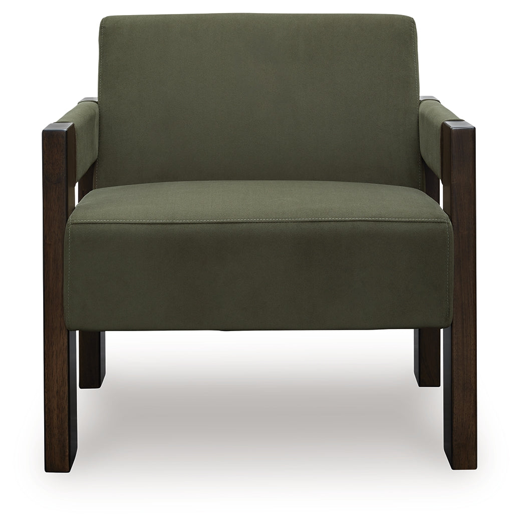 Adlanlock Olive Accent Chair - Ornate Home