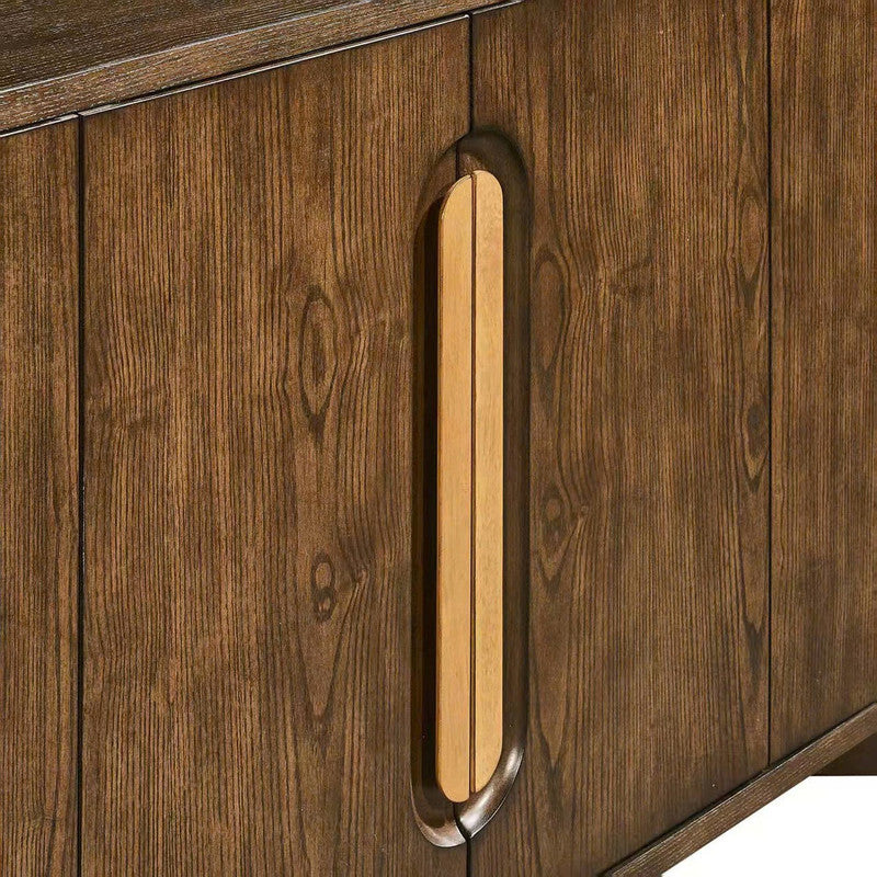 Adler Brown Six-Door Sideboard - Ornate Home