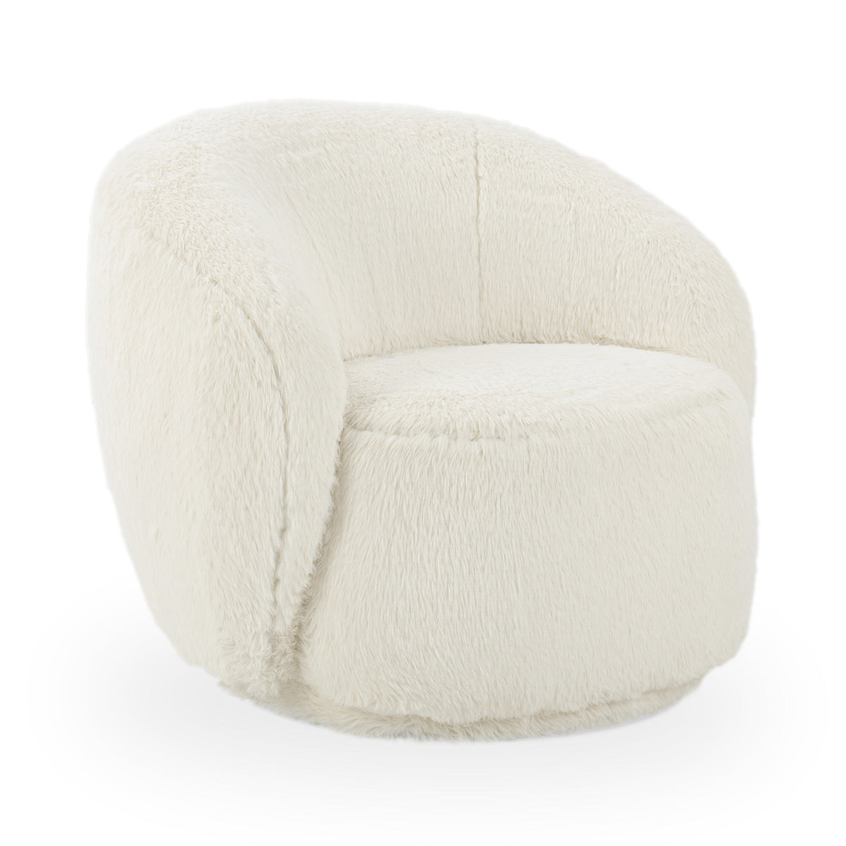 Adley Vanilla Swivel Chair