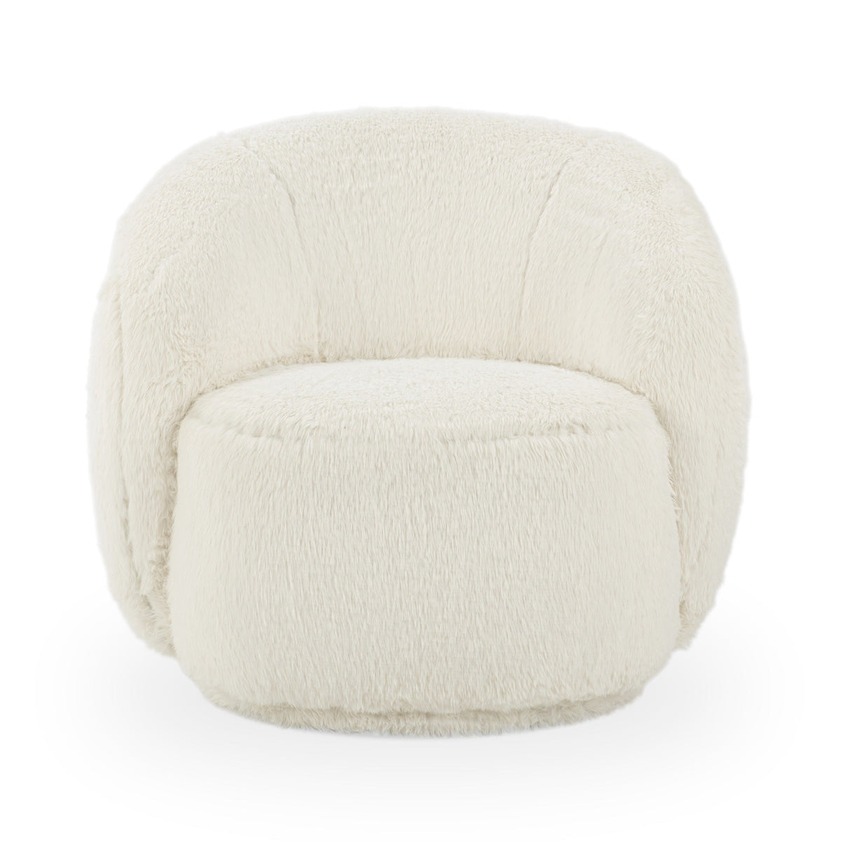 Adley Vanilla Swivel Chair