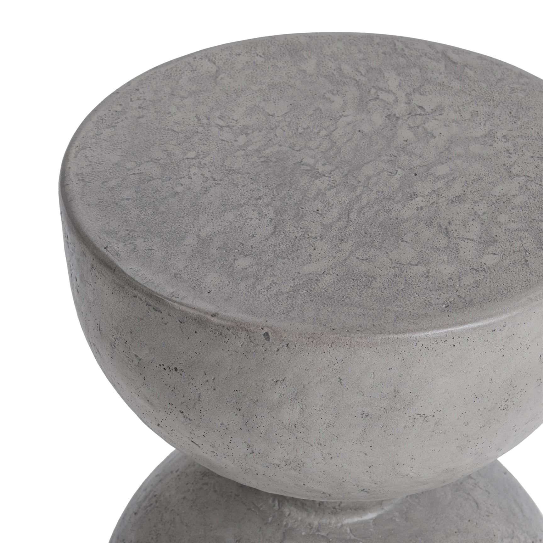 Adna Athena Gray Outdoor Accent Table - Ornate Home
