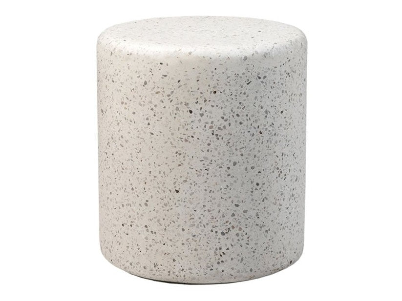 Adriti Off White Outdoor Side Table - Ornate Home