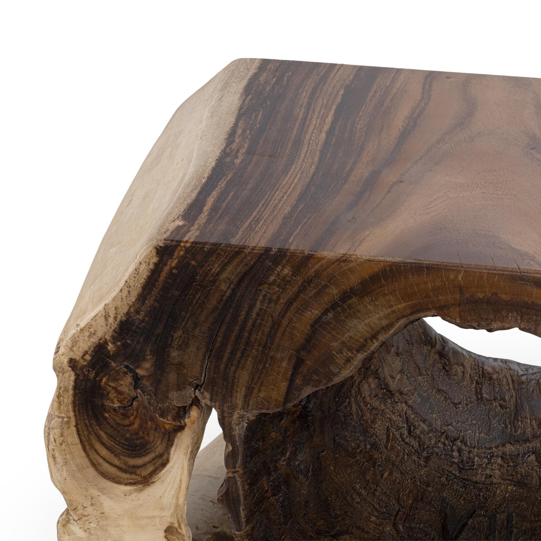 Adrynia Natural Console Table - Ornate Home