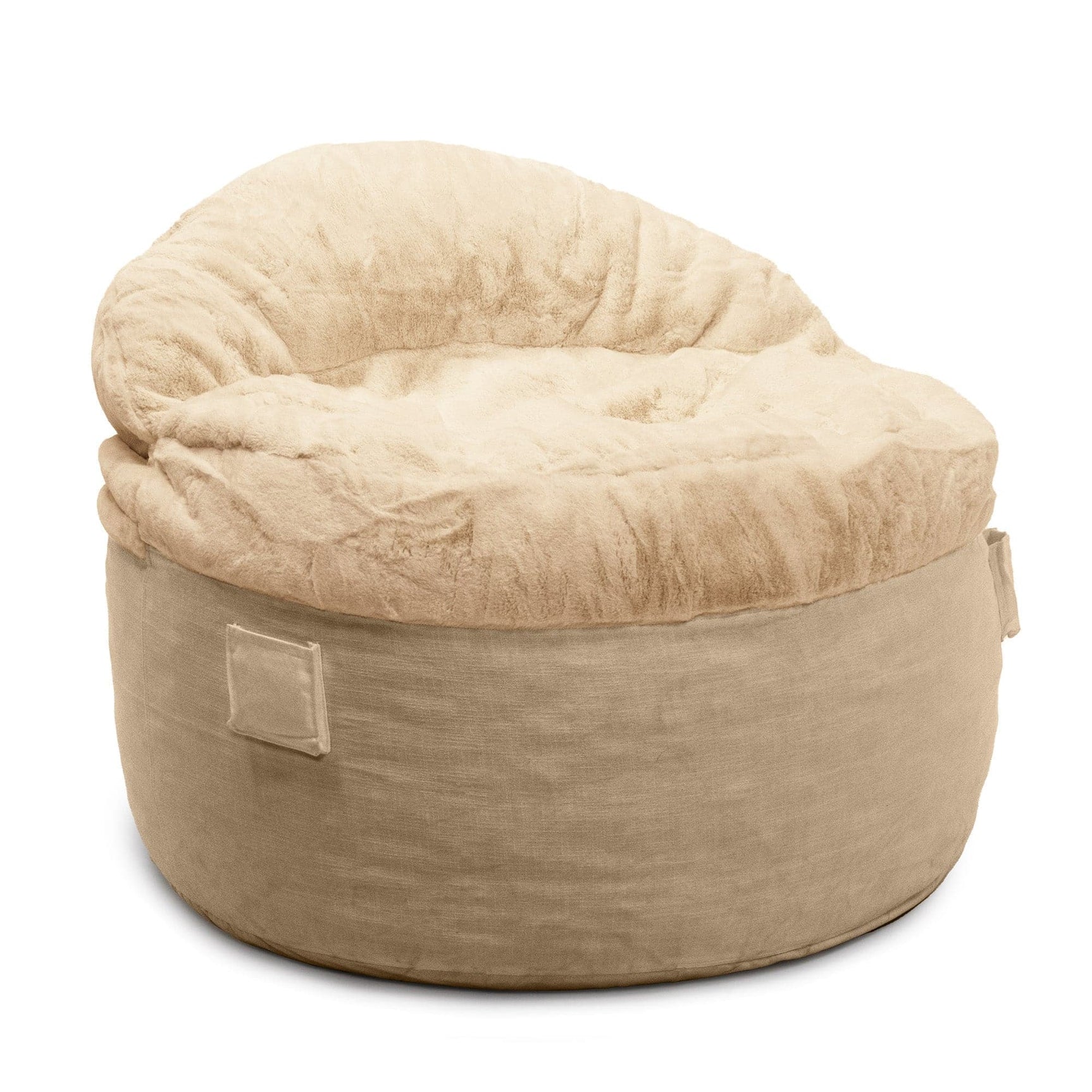 Adult Bean Bag Chair - Full - NEST Bunny Fur - Ornate Home