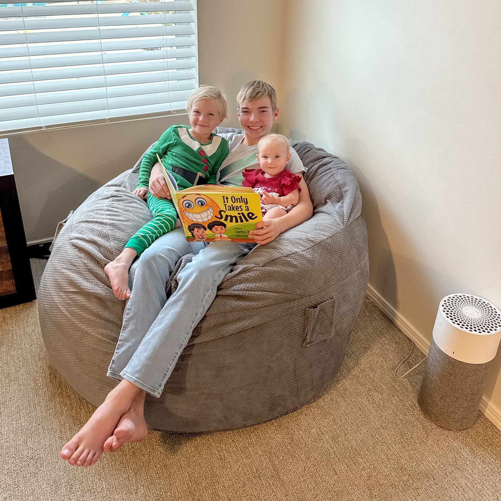 Adult Bean Bag Chair - King - NEST Chenille - Ornate Home