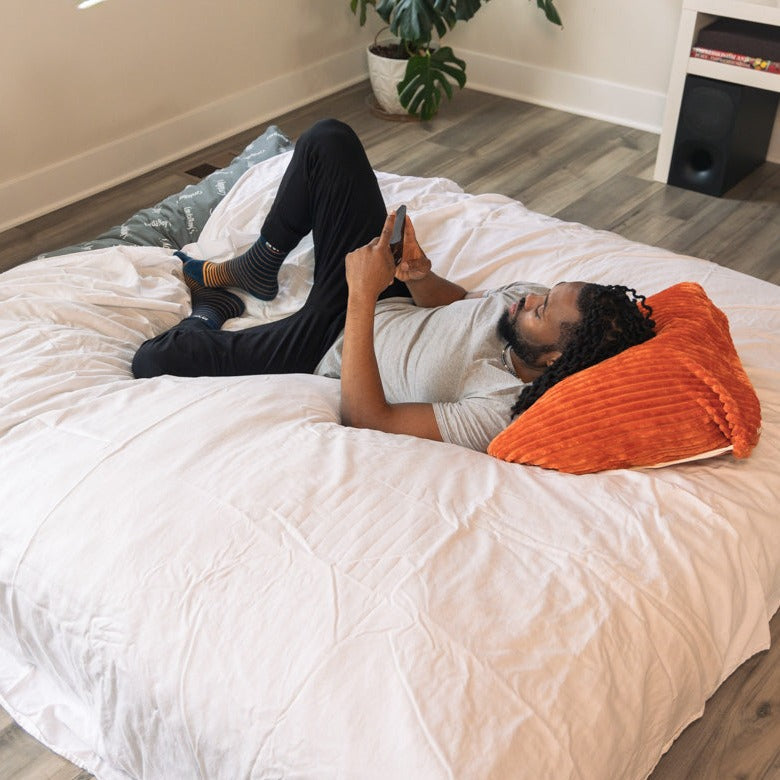 Adult Bean Bag Chair - King - NEST Chenille - Ornate Home