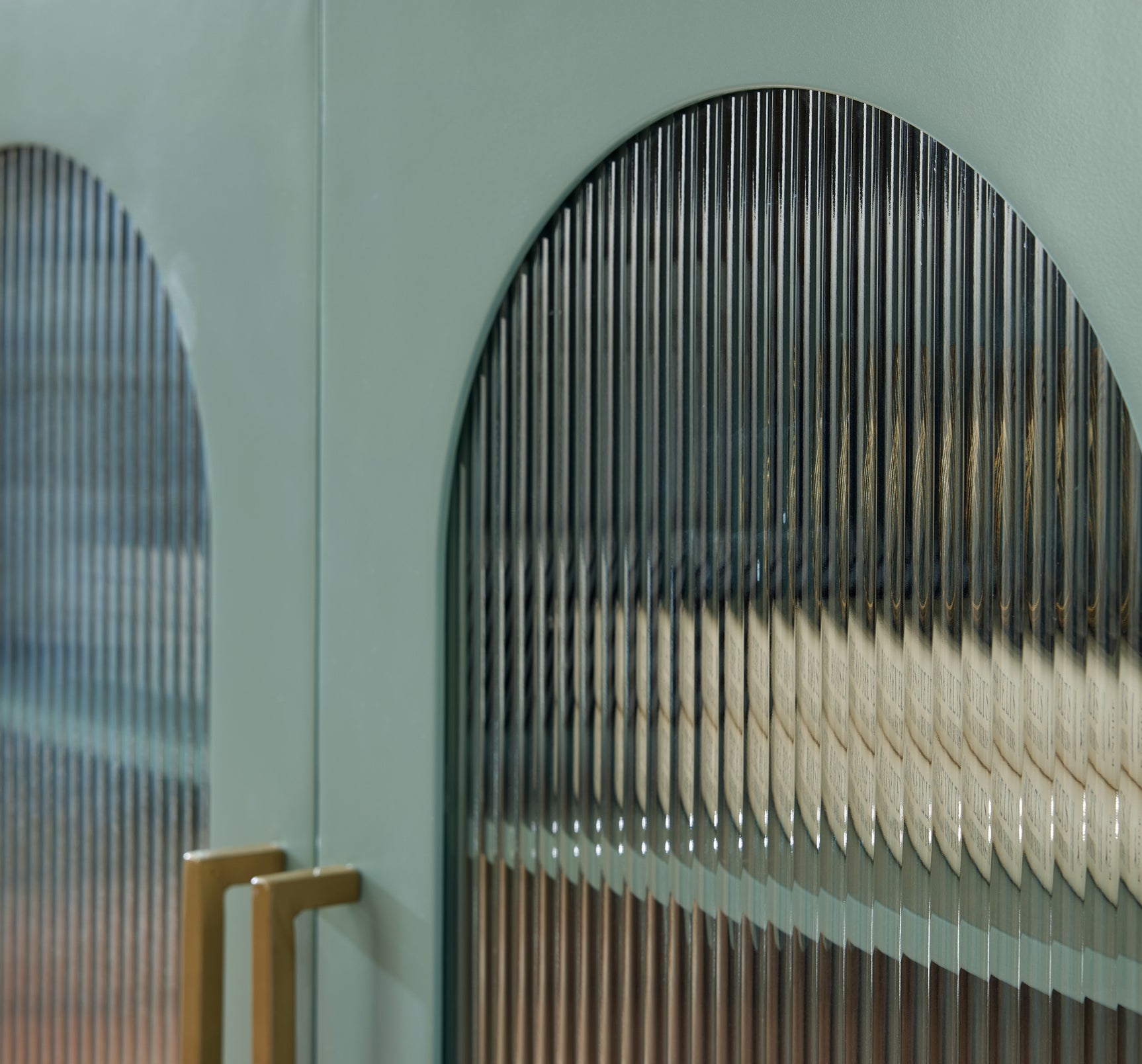 Adwen Light Green Accent Cabinet - Ornate Home