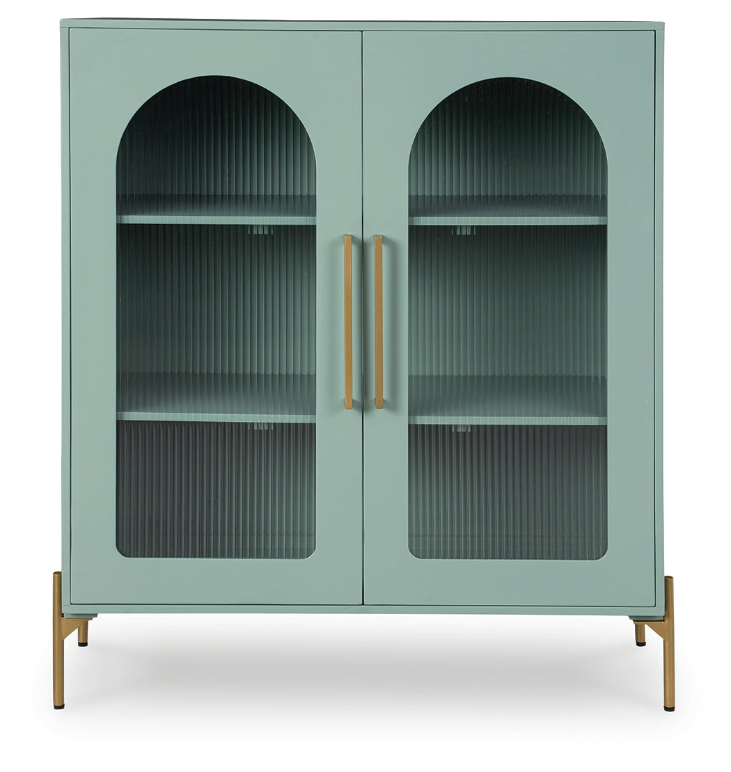 Adwen Light Green Accent Cabinet - Ornate Home