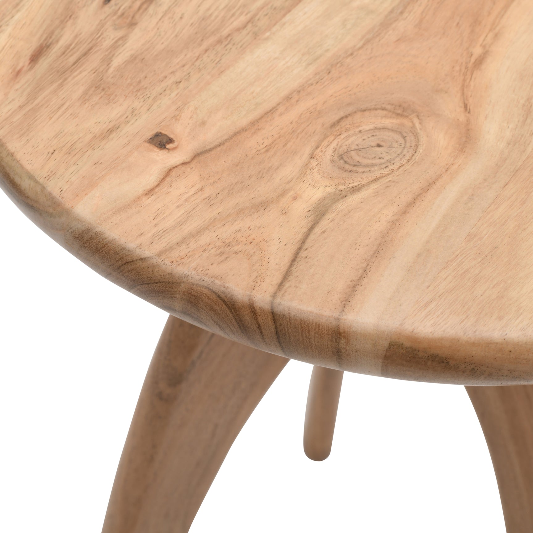 Aero Natural Accent Table - Ornate Home